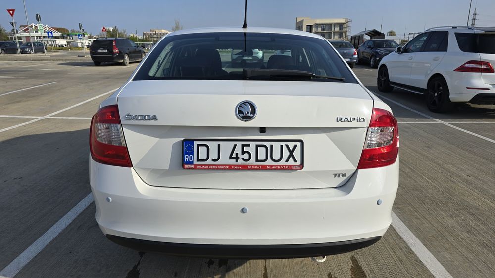 Skoda Rapid 1.6 TDI 105 CP 2014 consum foarte mic!