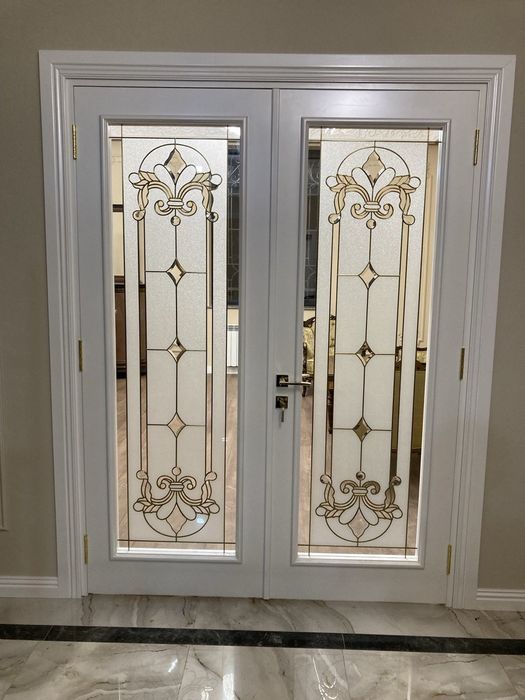 Мдф эшиклар. Межкомнатные МДФ двери  классика и неоклассика. крашенний