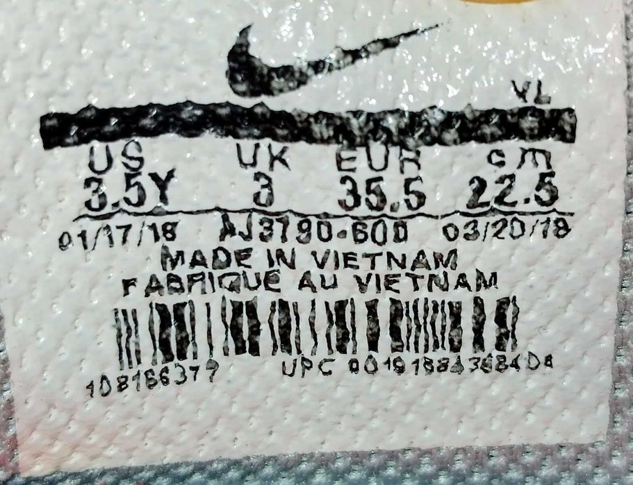 Ghete fotbal Nike 35.5