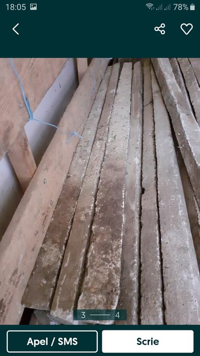 Șpalieri de beton la Gura humorului