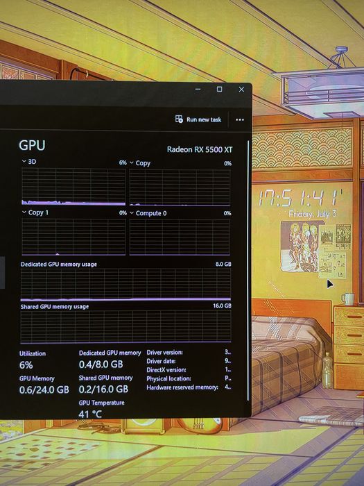 Calculator gaming | Ryzen 5 2600 | RX 5500 XT | 32GB RAM DDR4