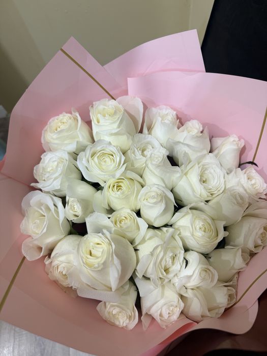 Свежие букеты розы