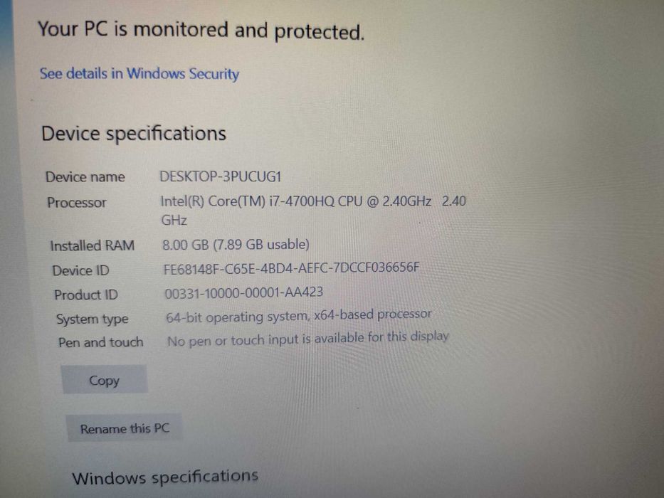 Laptop gaming Asus N56JR, I7, 8Gb Ram, ssd256Gb, pv ded GTX760M. Garantie!