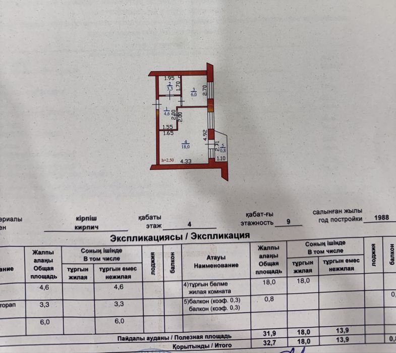 Продам 1 комн квартиру