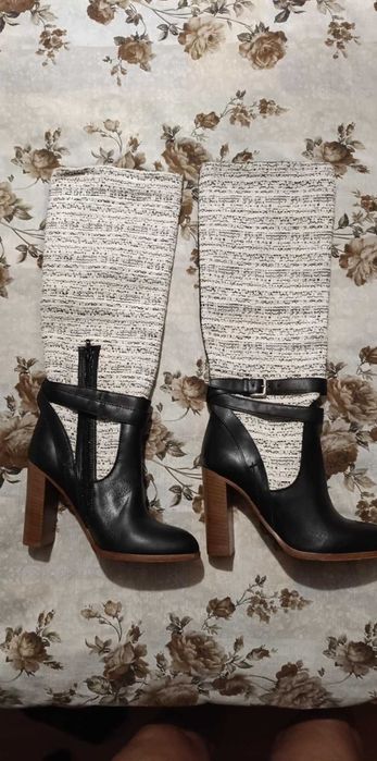 Дамски ботуши на ток