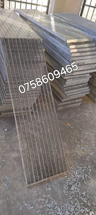 Trepte zincate 125x24