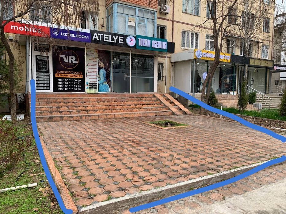 Продаётся нежилое чилонзар 8кв Вдоль дороги напротив РУВД чилонзар