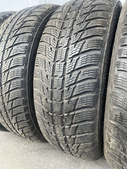 4 бр. зимни гуми 225/55/19 Nokian SUV DOT 1818 6-7 mm