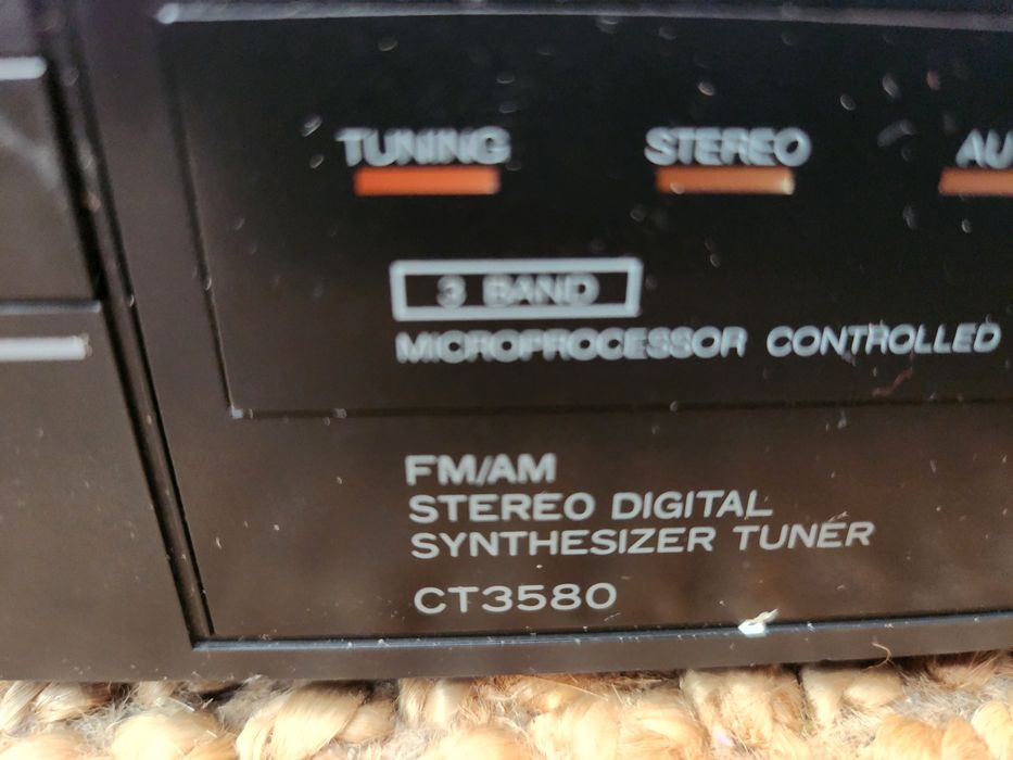 Amplificator Akai și tuner Dual