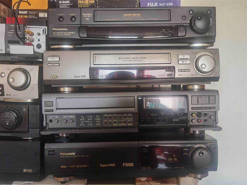 Videorecorder s-vhs Jvc hr-s 4700
