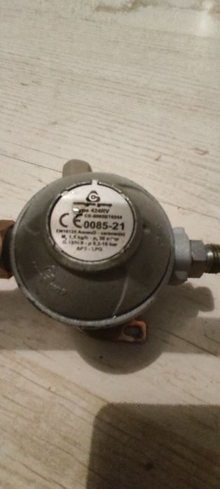 Редуциращ вентил за газова система на каравана