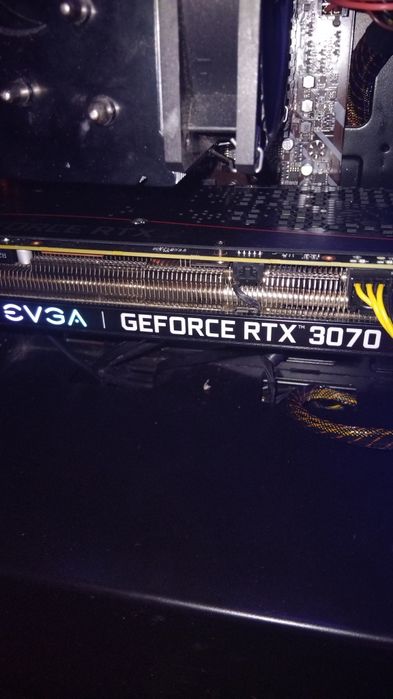 Placa GeForce RTX 3070 EVGA xc3 ultra gaming