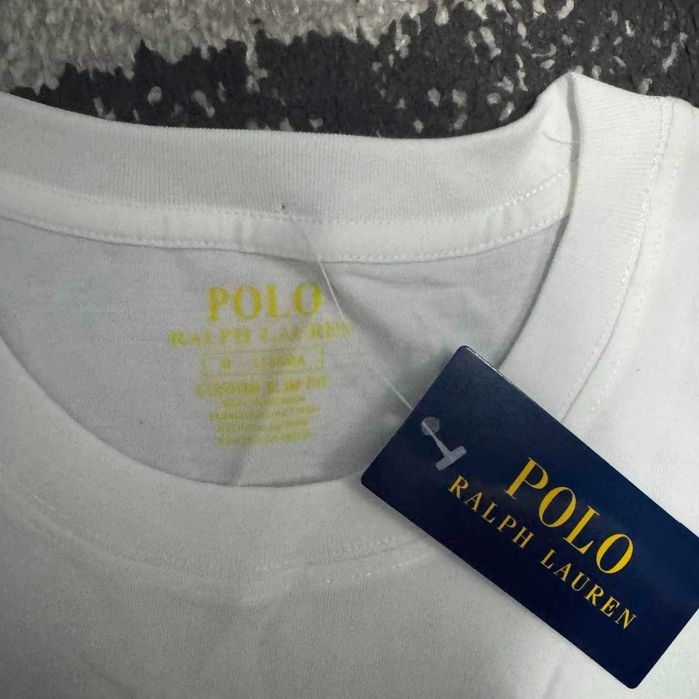 Tricou Polo Ralph Lauren Polo Bear Alb