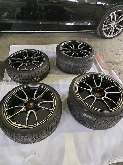 Джанти с гуми за порше 5х130