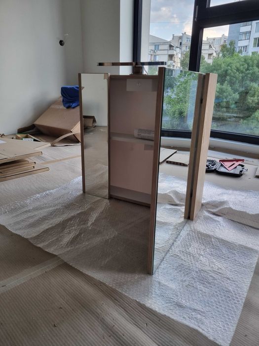 Нов PVC шкаф за баня 60 см – горен