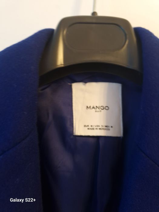Palton 80% lana Mango suit