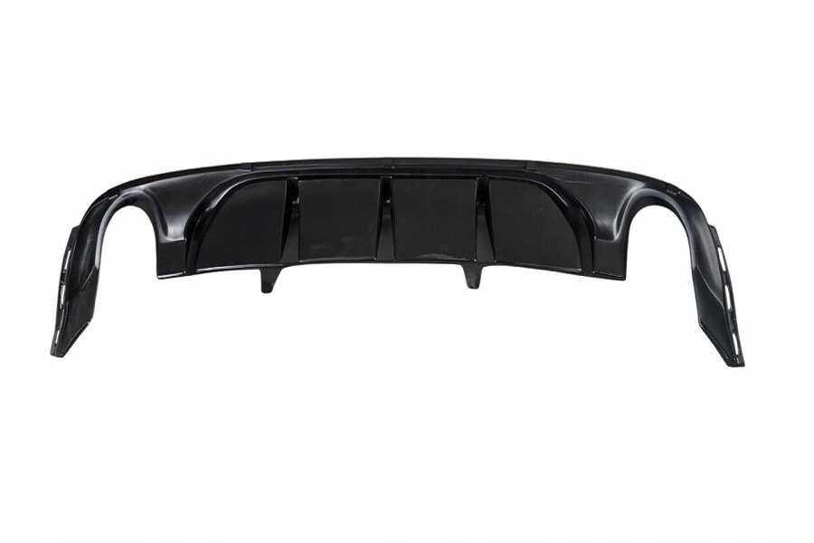 Difuzor bara spate (fusta) model R line Volkswagen Passat CC 2008-2012 plastic ABS culoare negru mat