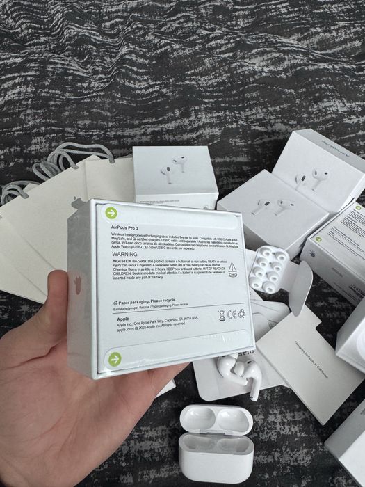 AirPods Pro 3 ANC Activ 100%-Noi Sigilate,Calitate premium