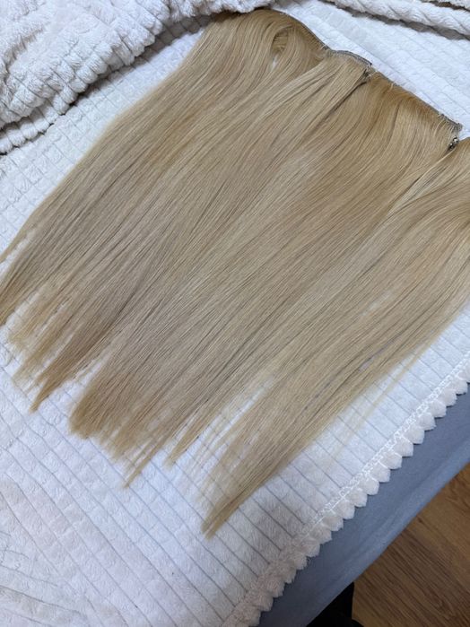 Треса 100% естествена коса за удължаване