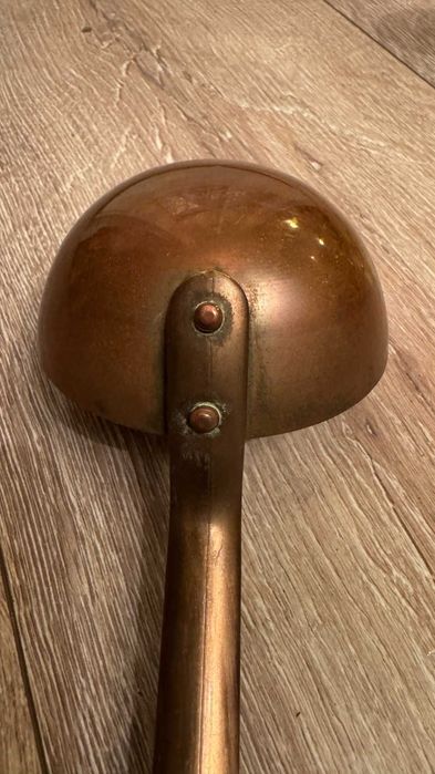 Масивен Френски меден голям черпак– кован.