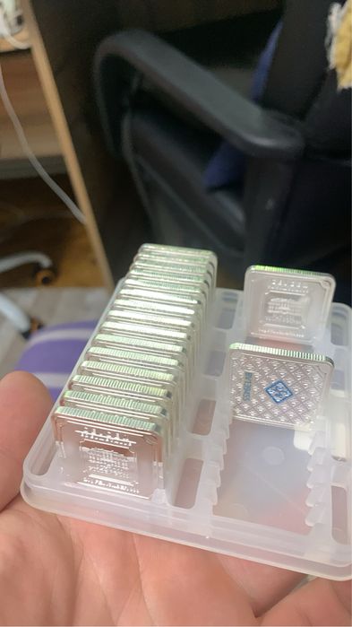 Lingouri argint pur 999