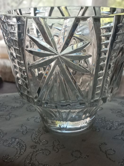 Вазы хрустальные винтажные