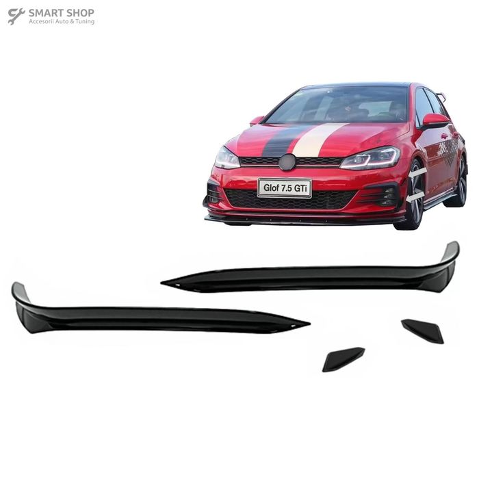 Ornamente bara fata flapsuri VW Golf 7.5 GTI 5G Hatchback (2017-2020)