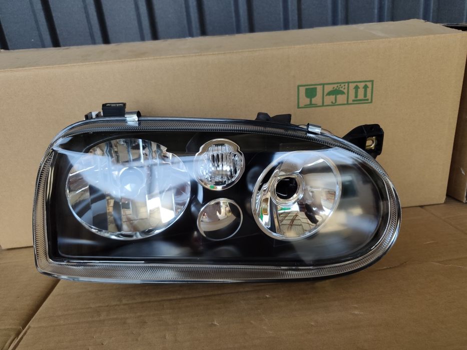 Фара гольф 3 хрустальный