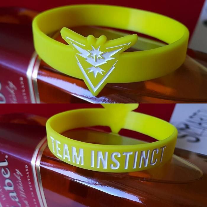 Силиконови Гривни Pokemon GO - Team Valor,Mystic,Instinct