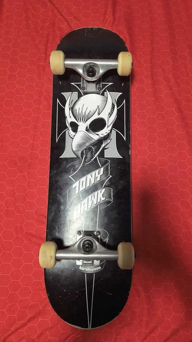 Skateboard Birdhouse Stage 1 Crest Black 8" – aproape nou