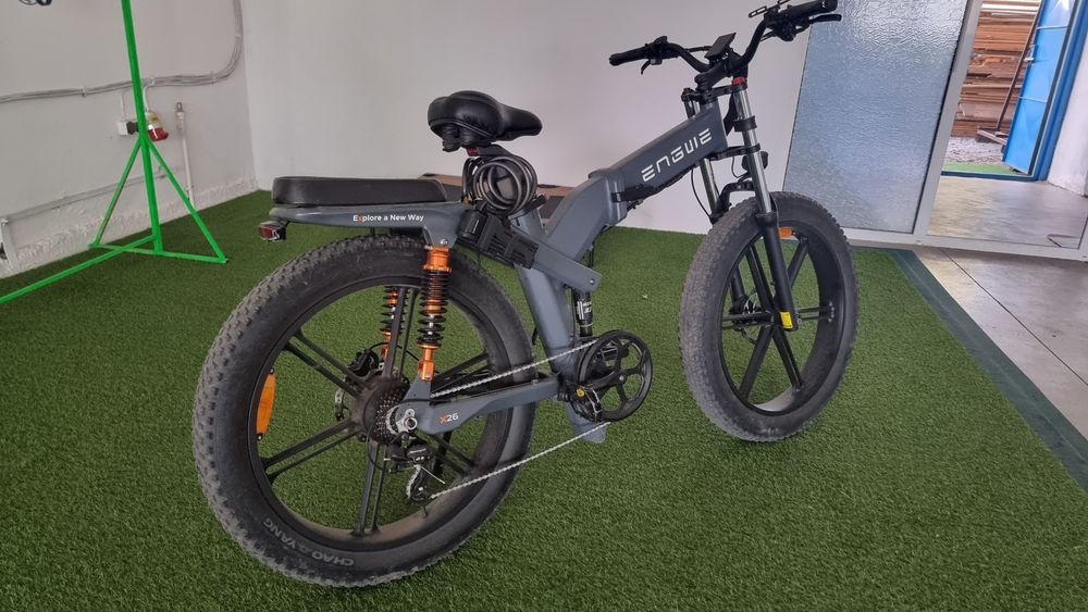 ENGWE X26 – Bicicletă electrică cu două baterii – Stare excelentă