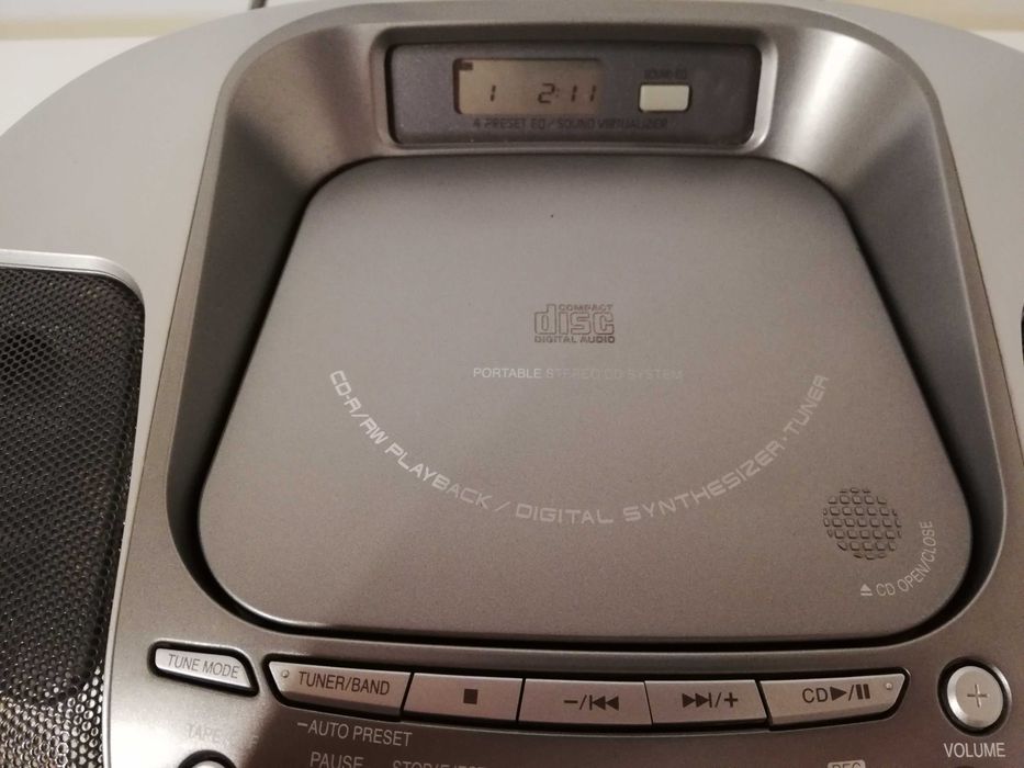 Boombox - Stereo Radio/CD/Cassette PANASONIC RX-D27 cu telecomanda