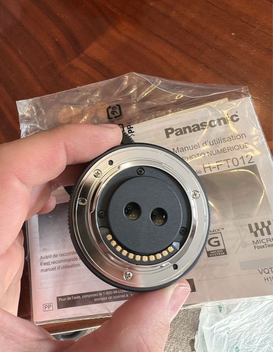 Obiectiv 3D Panasonic Lumix 12,5 Nou
