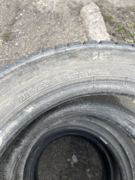 Шины б/у 205/55/16