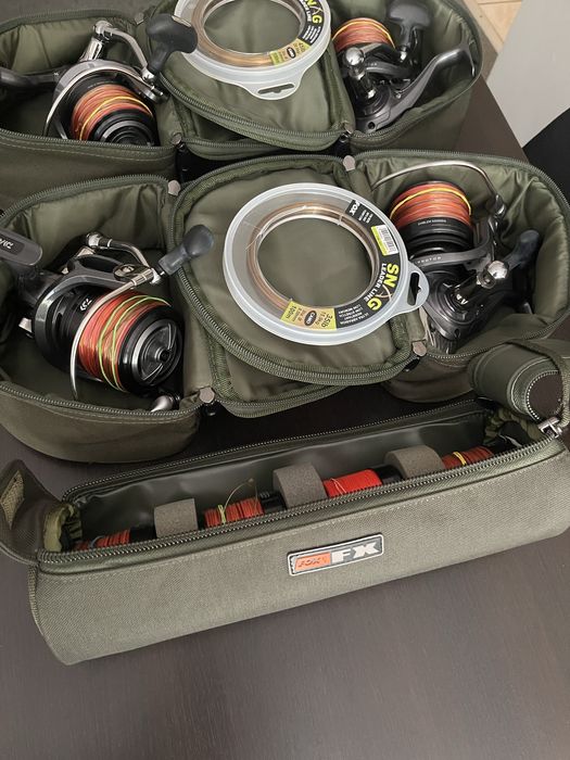 Set 4 Mulinete Daiwa Emblem 5500 QDA Frana Rapida Quick Drag Ca Noi