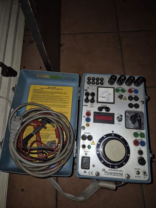 Sverker 650 Programma ( tester relee protectii )