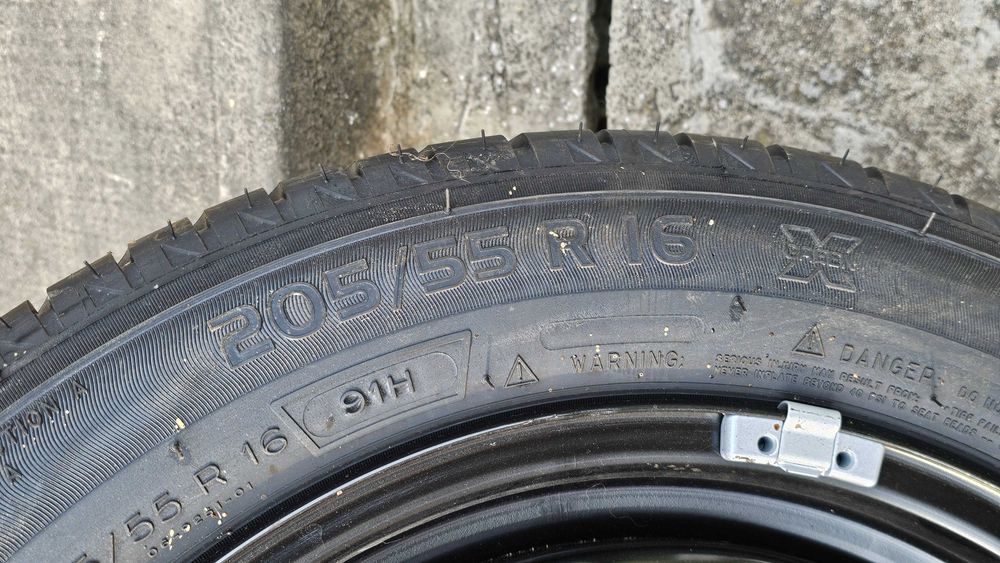 Roata rezerva NOUA Michelin R16 205/55/16 VW Audi Seat Skoda