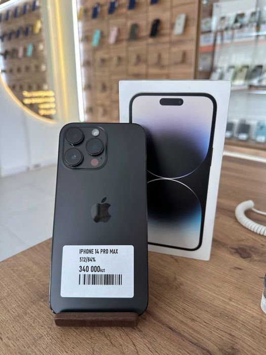 Айфон14ПроМакс•512ГБ/84%қара