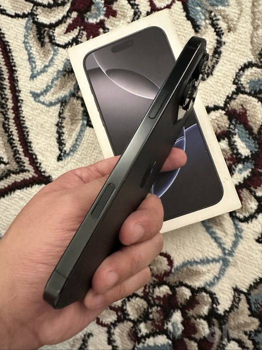 iPhone 16 Pro Max 256GB Black Tinanium Sim Karta