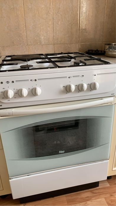 газ плита - духовка 60х60