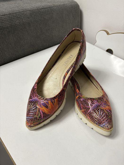 Balerini piele naturala 37