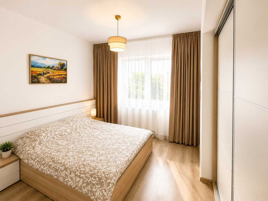 Apartament 2 camere mobilat si utilat + loc de parcare inclus