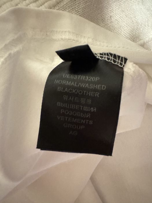 Vetements & OFF WHITE T-Shirt