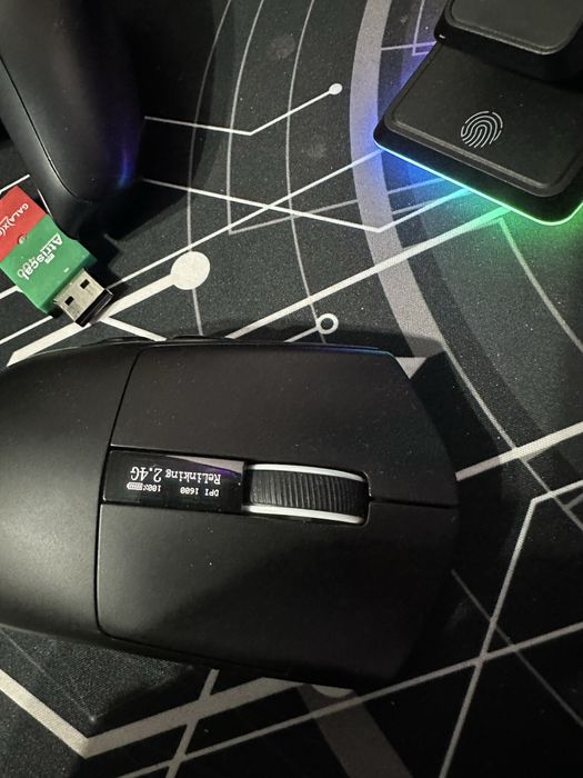 Vand mouse Aqirys Gaming Zephir,26000 dpi