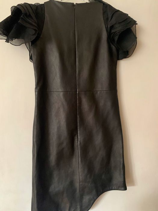 Кожена рокля Lanvin размер 36