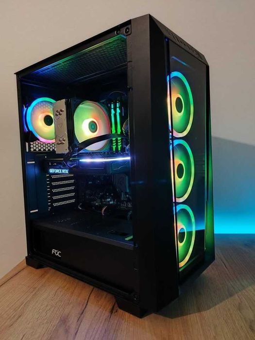 Компютър За Игри! RTX 3060ti 8GB, AMD Ryzen 5 5600, SSD 512GB, 16RAM