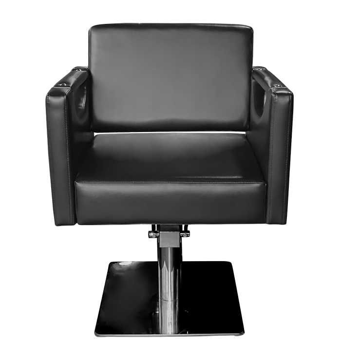 Нов модел фризьорски стол, T61, черен цвят