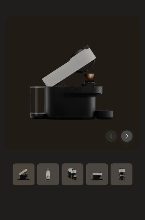 Nespresso Vertuo Pop Coconut White nou
