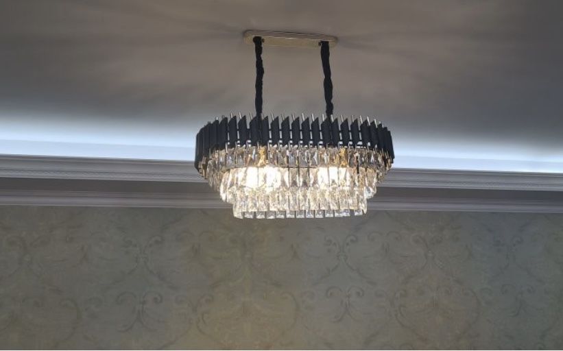 Люстра овальная титаник