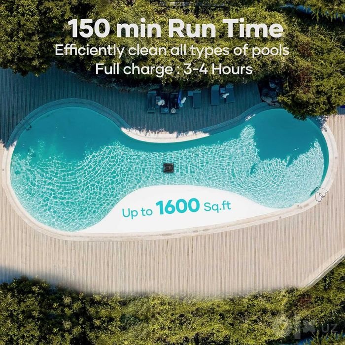 Пылесос для бассейна AIPER Scuba S1 Cordless Robotic Pool Cleaner! NEW